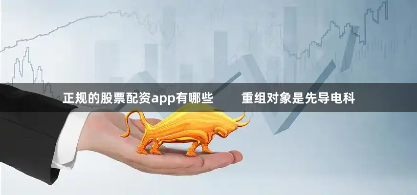 正规的股票配资app有哪些        重组对象是先导电科