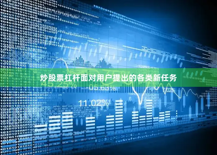 炒股票杠杆面对用户提出的各类新任务